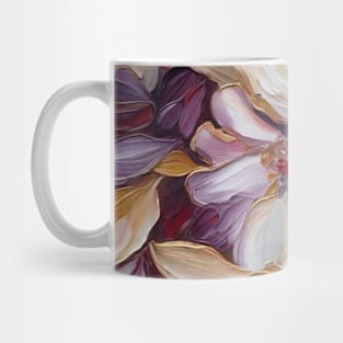 Oil Painting Floral Pattern Mug